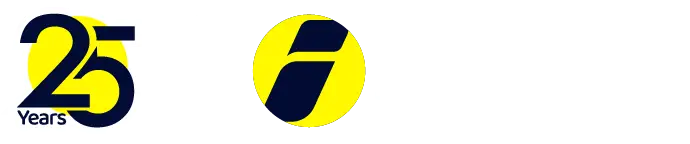 identidad 25th anniversary logo — Tech Serving Telecom